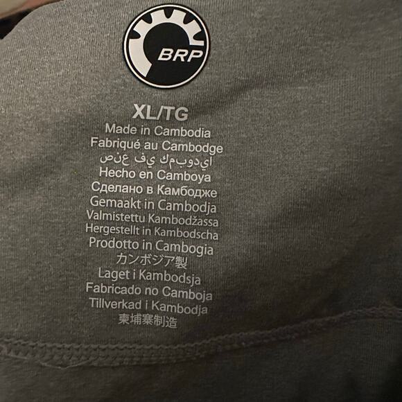 SeaDoo Men's Short Sleeve Performance Rashguard, Smoke, Size XL, NWT - Picture 7 of 8